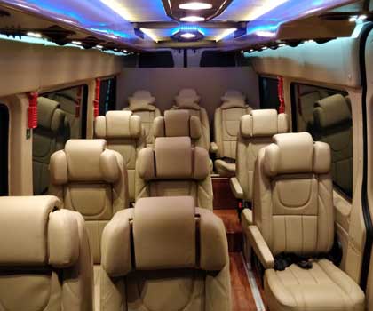 11 seater mercedes sprinter book online in delhi